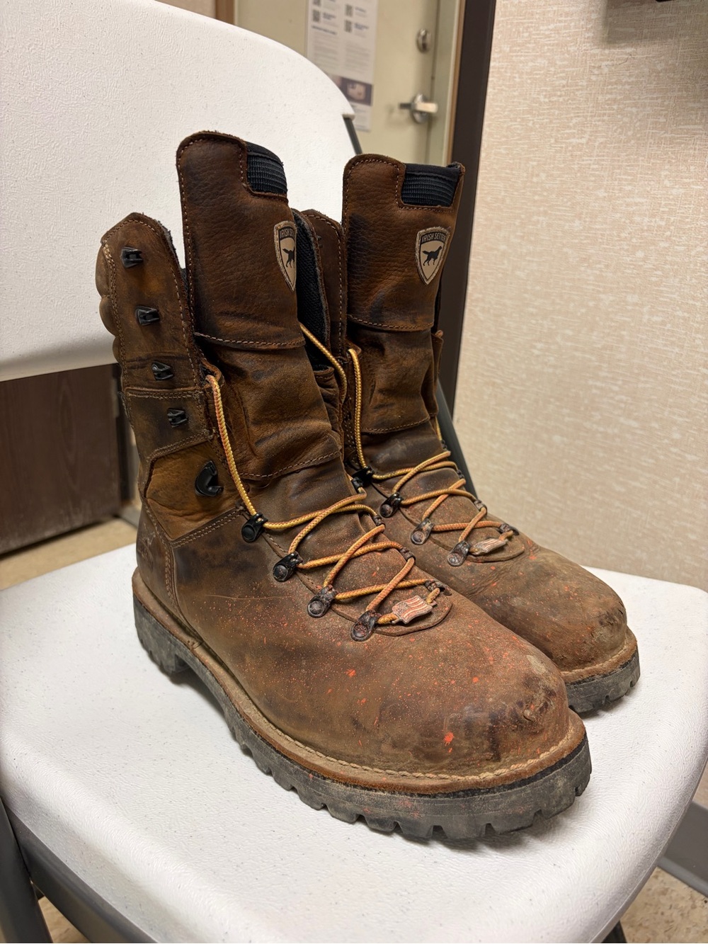 Irish Setter Size 12E2 Work Boots Soft Toe
